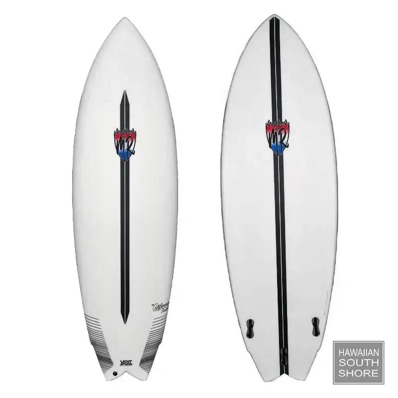 Lost MR x MB California Twin (5'8") Lightspeed Red Blue Logo - SHOP SURFBOARDS - [Surfboards Surf Shop and Clothing Boutique Honolulu]