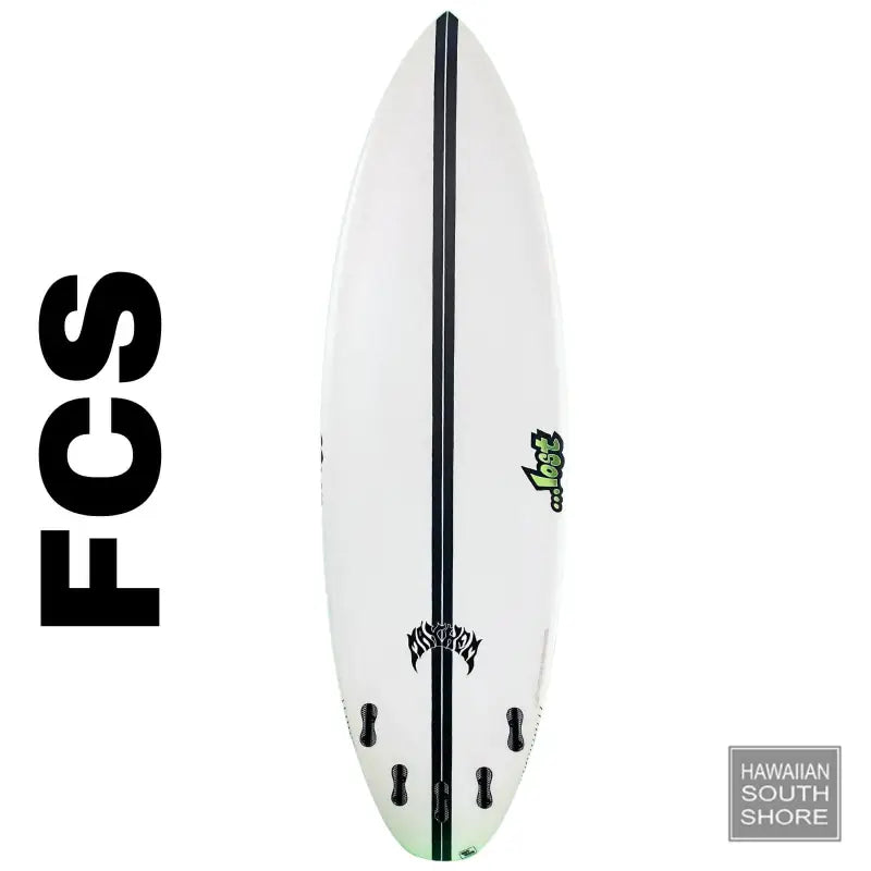 LIGHTSPEED / 6’4X 21.50 X 2.75 V40.50 Green Logo FCS II Surfboards Surf Shop and Clothing Boutique Honolulu