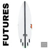 LIGHTSPEED / 5’5 X 18.75 2.32 V25.5 Orange Logo FUTURES Surfboards Surf Shop and Clothing Boutique Honolulu