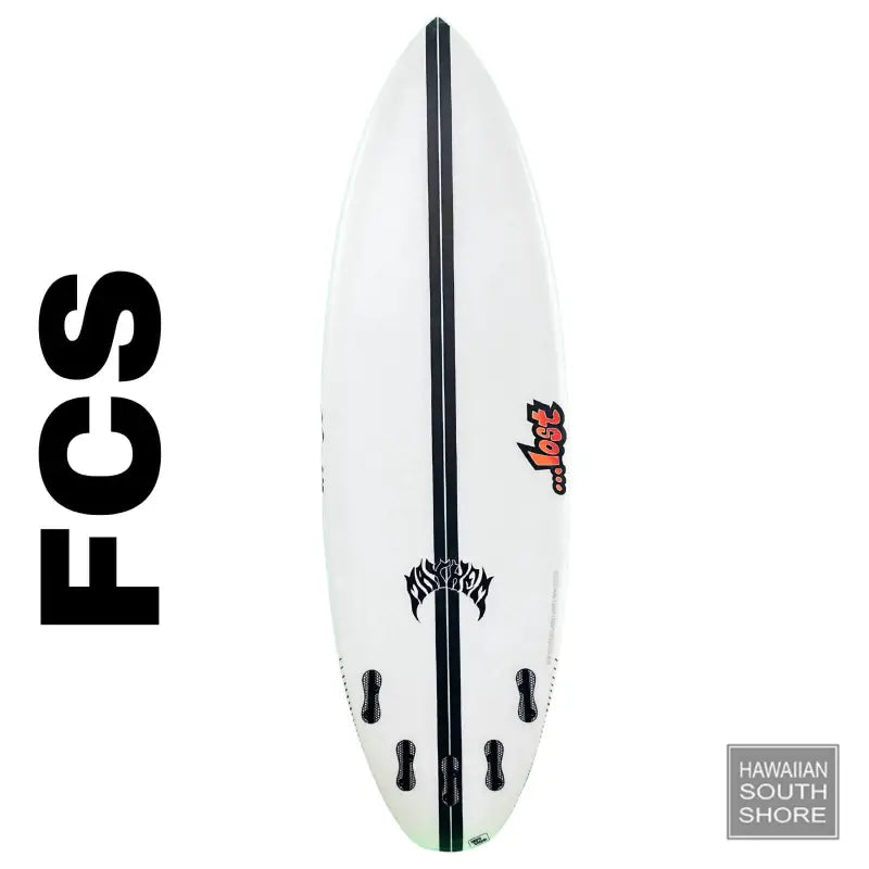 LIGHTSPEED / 5’5 X 18.75 2.32 V25.5 Orange Logo FCS II Surfboards Surf Shop and Clothing Boutique Honolulu