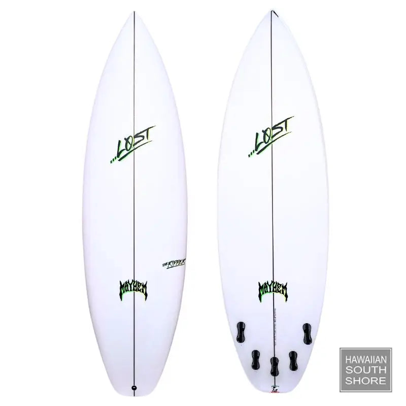 POLY / 5’10 X 19.75 2.45 V30.7 Green Logo FCS II Surfboards Surf Shop and Clothing Boutique Honolulu