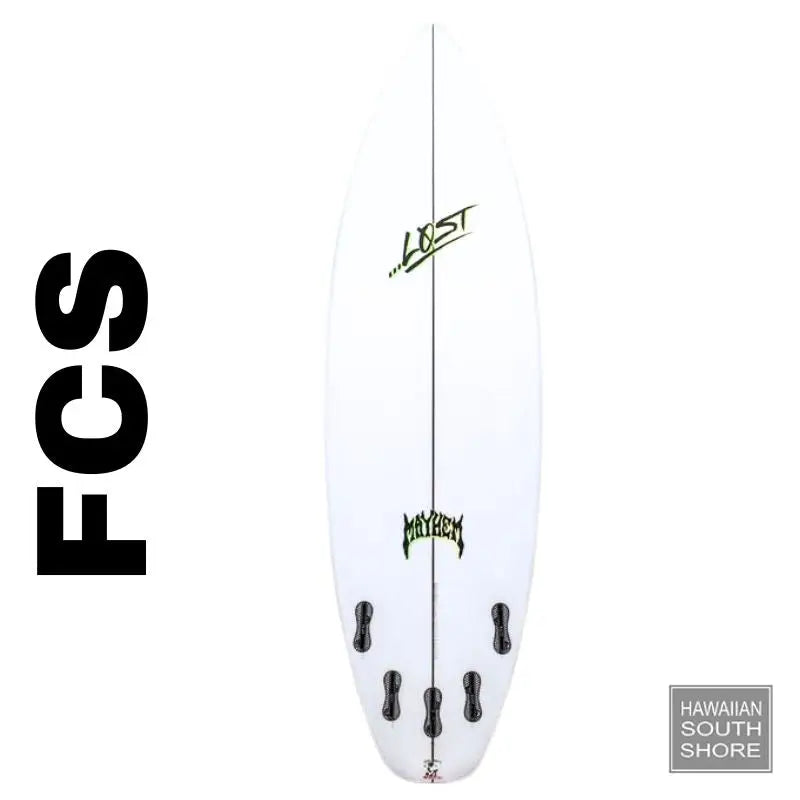 POLY / 5’ 8 X 19.25 2.37 V28.5 Green Logo FCS II Surfboards Surf Shop and Clothing Boutique Honolulu