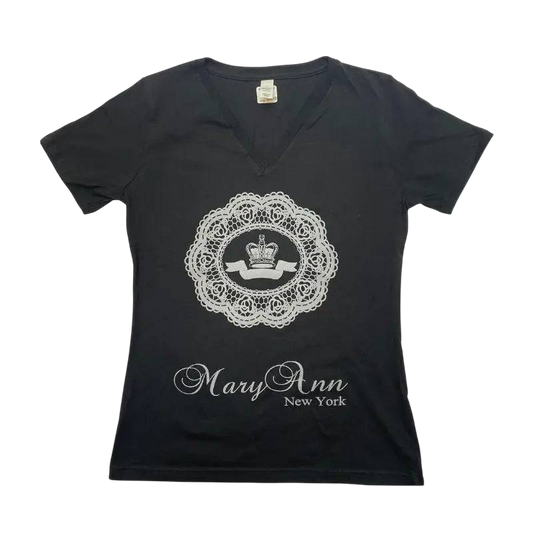 MARYANN Tshirt Womens Small-XLarge Black Logo - CLOTHING - [Surfboards Surf Shop and Clothing Boutique Honolulu]