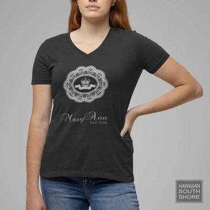 MARYANN Tshirt Womens Small-XLarge Black Logo - CLOTHING - [Surfboards Surf Shop and Clothing Boutique Honolulu]