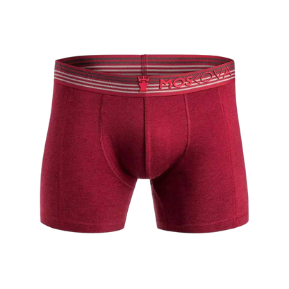 MOSKOVA BOXER Heather Small-XLarge Cotton Bordeaux - CLOTHING - [Surfboards Surf Shop and Clothing Boutique Honolulu]