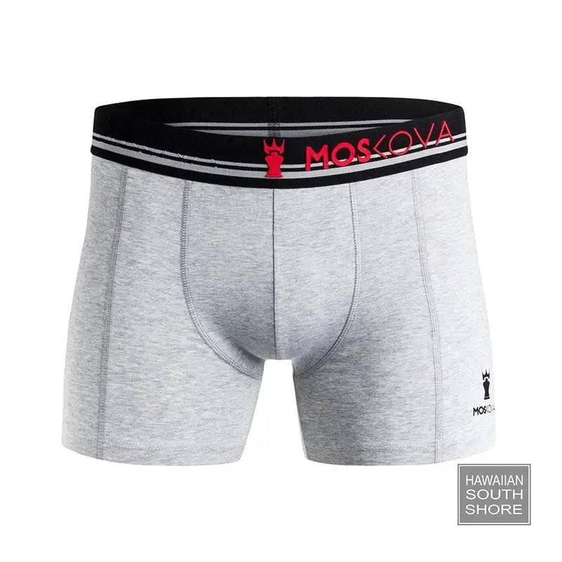 MOSKOVA Boxer M2 Cotton - Heather Grey - CLOTHING - [Surfboards Surf Shop and Clothing Boutique Honolulu]