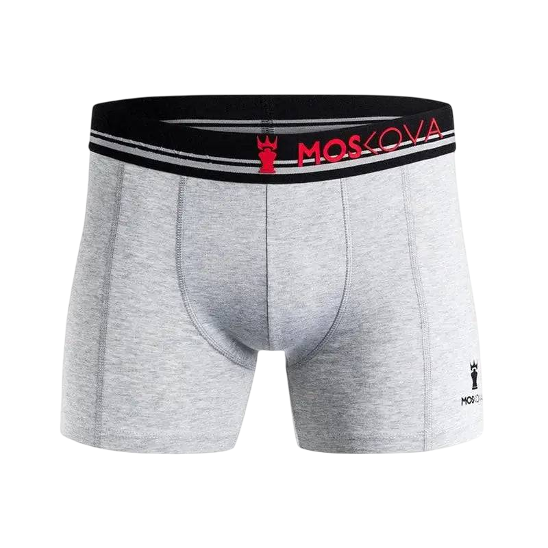 MOSKOVA Boxer M2 Cotton - Heather Grey - CLOTHING - [Surfboards Surf Shop and Clothing Boutique Honolulu]