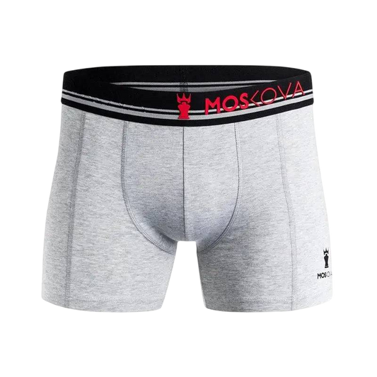 MOSKOVA Boxer M2 Cotton - Heather Grey - CLOTHING - [Surfboards Surf Shop and Clothing Boutique Honolulu]