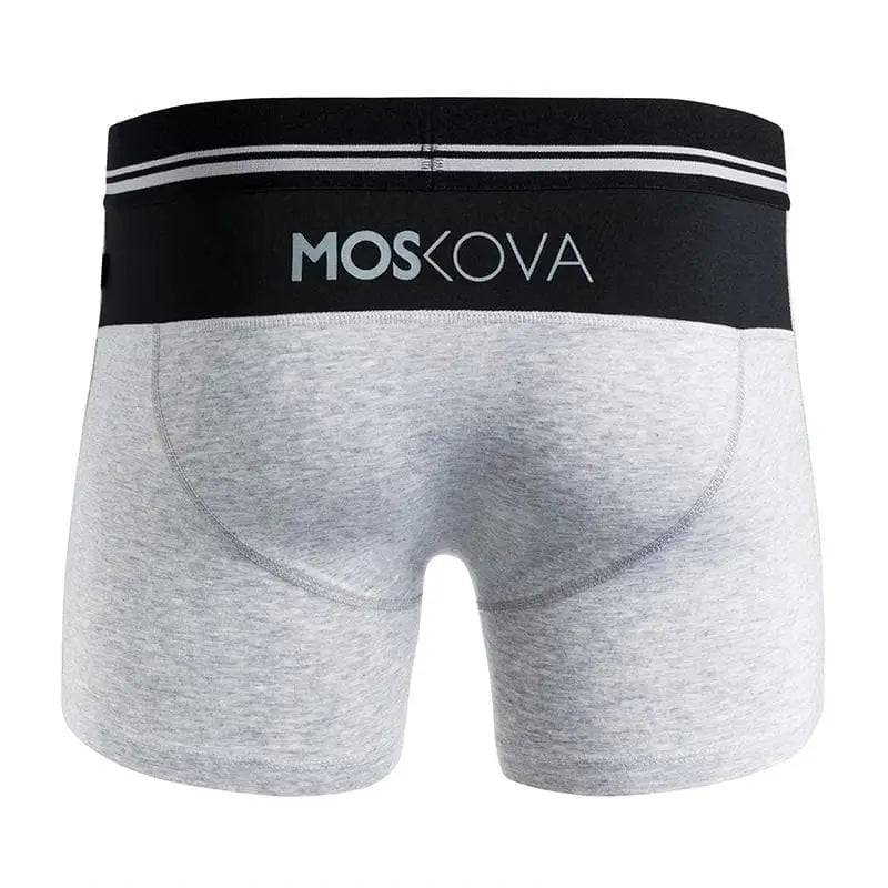 MOSKOVA Boxer M2 Cotton - Heather Grey - CLOTHING - [Surfboards Surf Shop and Clothing Boutique Honolulu]