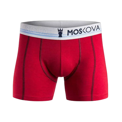 MOSKOVA BOXER M2 COTTON HEATHER RED - CLOTHING - [Surfboards Surf Shop and Clothing Boutique Honolulu]