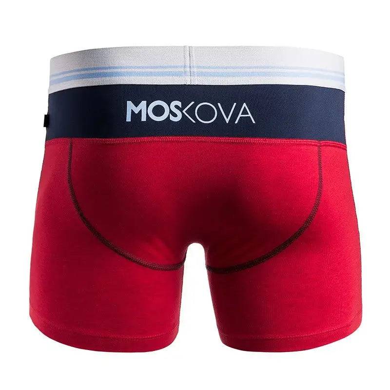 MOSKOVA BOXER M2 COTTON HEATHER RED - CLOTHING - [Surfboards Surf Shop and Clothing Boutique Honolulu]