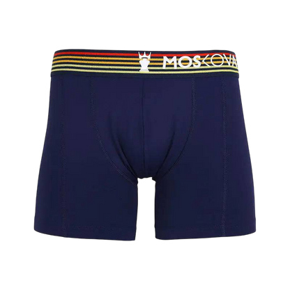 MOSKOVA Boxer M2 Cotton - Navy Stripe - CLOTHING - [Surfboards Surf Shop and Clothing Boutique Honolulu]