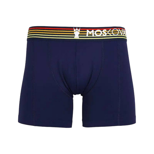 MOSKOVA Boxer M2 Cotton - Navy Stripe - CLOTHING - [Surfboards Surf Shop and Clothing Boutique Honolulu]