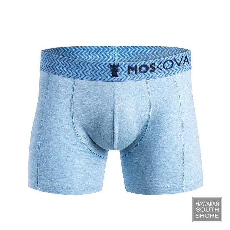 MOSKOVA BOXER M2 COTTON Small-XLarge Chevron Light Blue - CLOTHING - [Surfboards Surf Shop and Clothing Boutique Honolulu]