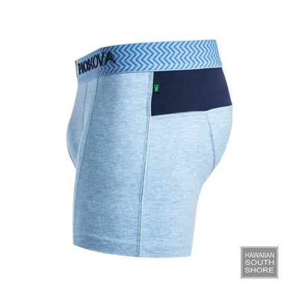 MOSKOVA BOXER M2 COTTON Small-XLarge Chevron Light Blue - CLOTHING - [Surfboards Surf Shop and Clothing Boutique Honolulu]