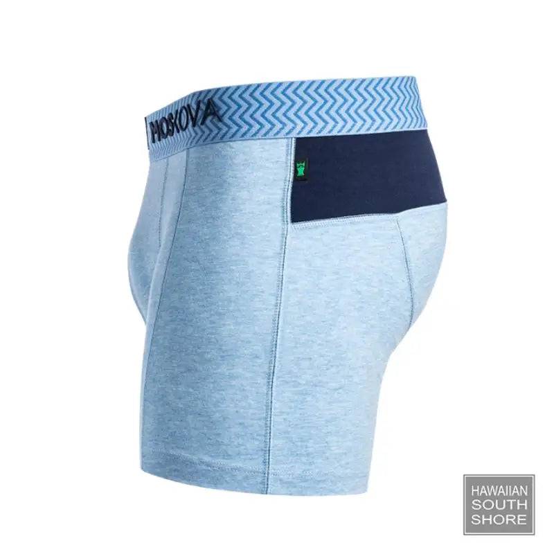 MOSKOVA BOXER M2 COTTON Small-XLarge Chevron Light Blue - CLOTHING - [Surfboards Surf Shop and Clothing Boutique Honolulu]