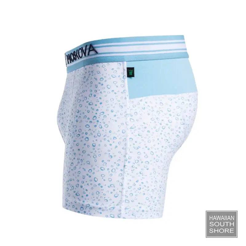 MOSKOVA BOXER M2 COTTON Small-XLarge Water Drope White - CLOTHING - [Surfboards Surf Shop and Clothing Boutique Honolulu]