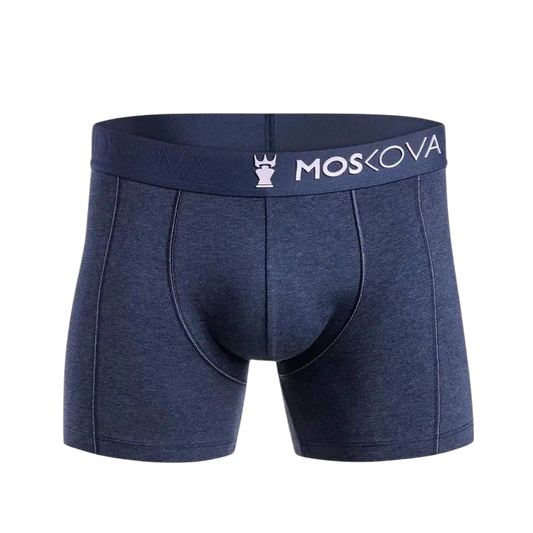 MOSKOVA BOXER M2 Cotton (Small-XXLarge) Denim Blue - CLOTHING - [Surfboards Surf Shop and Clothing Boutique Honolulu]