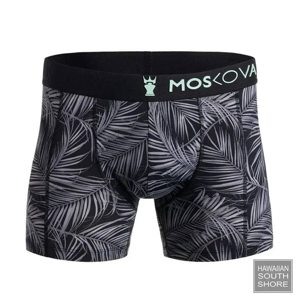 MOSKOVA BOXER M2 Polymide Small-XXLarge Tropical Black - CLOTHING - [Surfboards Surf Shop and Clothing Boutique Honolulu]