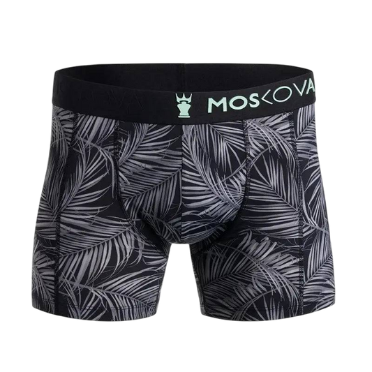 MOSKOVA BOXER M2 Polymide Small-XXLarge Tropical Black - CLOTHING - [Surfboards Surf Shop and Clothing Boutique Honolulu]