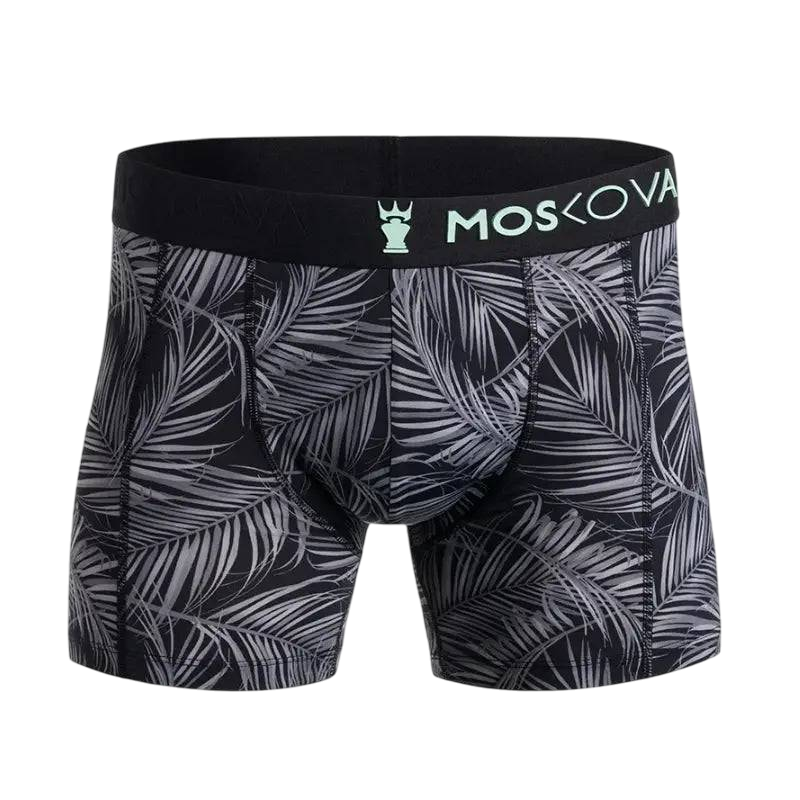 MOSKOVA BOXER M2 Polymide Small-XXLarge Tropical Black - CLOTHING - [Surfboards Surf Shop and Clothing Boutique Honolulu]