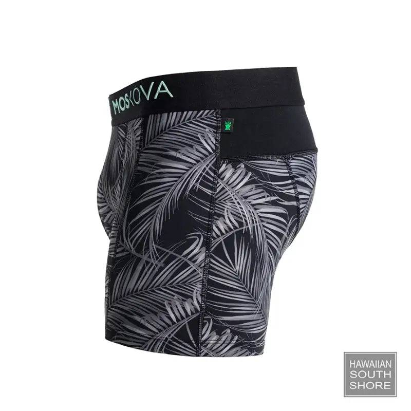 MOSKOVA BOXER M2 Polymide Small-XXLarge Tropical Black - CLOTHING - [Surfboards Surf Shop and Clothing Boutique Honolulu]