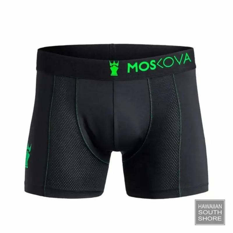 MOSKOVA BOXER M2 Tech Small-2XLarge Black Green - CLOTHING - [Surfboards Surf Shop and Clothing Boutique Honolulu]