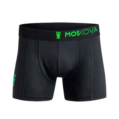 MOSKOVA BOXER M2 Tech Small-2XLarge Black Green - CLOTHING - [Surfboards Surf Shop and Clothing Boutique Honolulu]