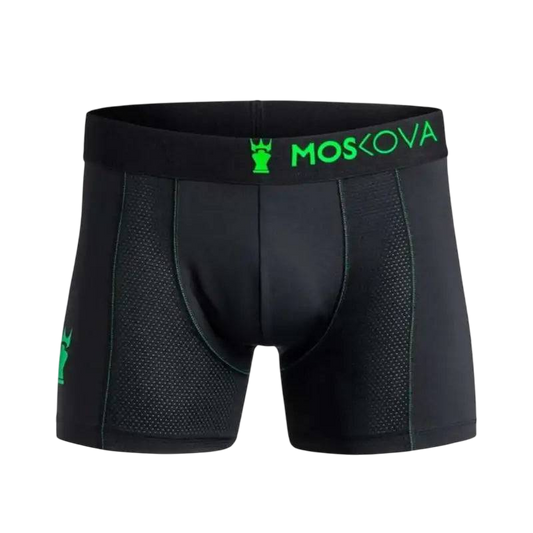 MOSKOVA BOXER M2 Tech Small-2XLarge Black Green - CLOTHING - [Surfboards Surf Shop and Clothing Boutique Honolulu]