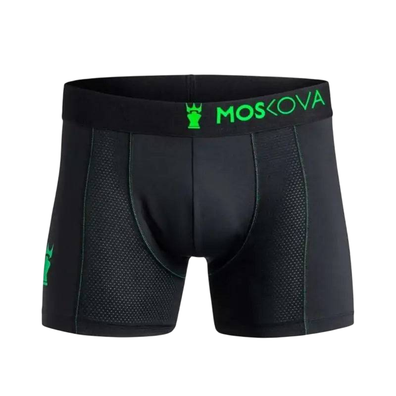 MOSKOVA BOXER M2 Tech Small-2XLarge Black Green - CLOTHING - [Surfboards Surf Shop and Clothing Boutique Honolulu]