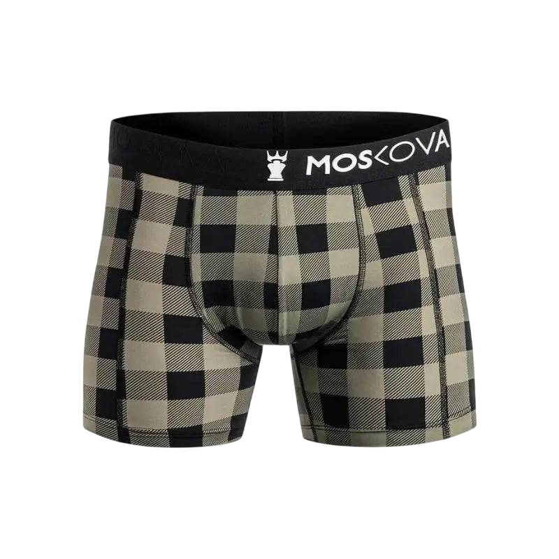 MOSKOVA BOXER M2S Polyamid Small-XLarge Army Plaid - CLOTHING - [Surfboards Surf Shop and Clothing Boutique Honolulu]