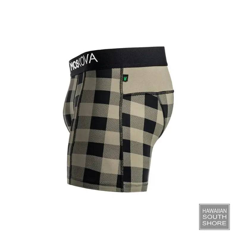 MOSKOVA BOXER M2S Polyamid Small-XLarge Army Plaid - CLOTHING - [Surfboards Surf Shop and Clothing Boutique Honolulu]