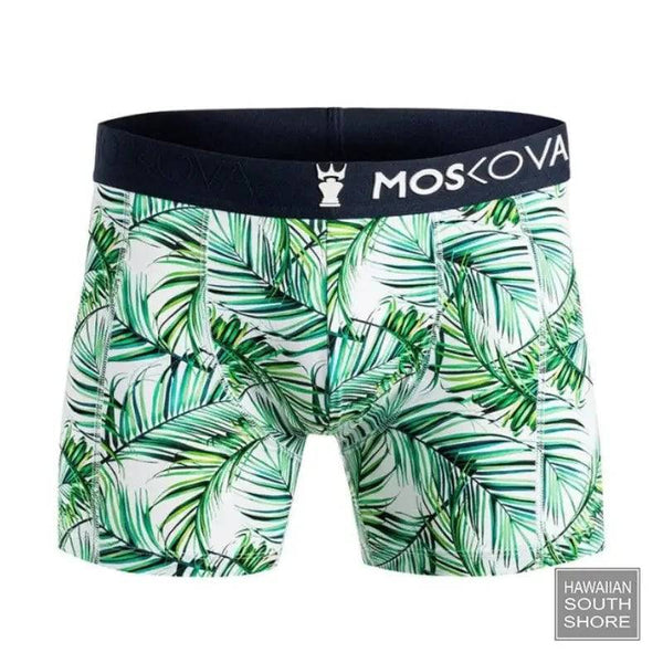 MOSKOVA BOXER M2S Polyamide Small-XLarge Flower White - CLOTHING - [Surfboards Surf Shop and Clothing Boutique Honolulu]