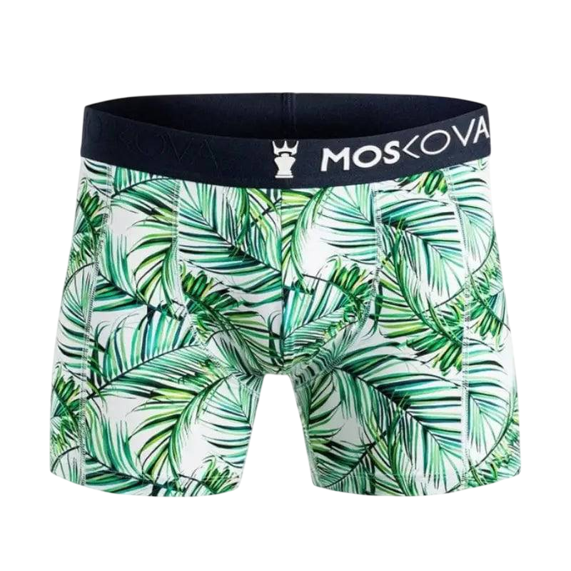 MOSKOVA BOXER M2S Polyamide Small-XLarge Flower White - CLOTHING - [Surfboards Surf Shop and Clothing Boutique Honolulu]