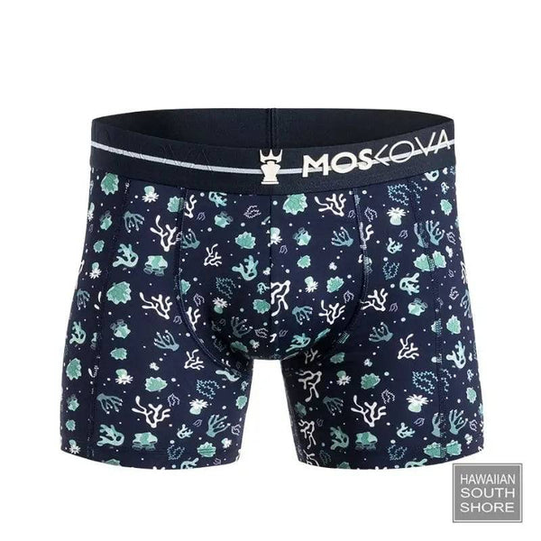 MOSKOVA BOXER M2S Polyamide Small-XXLarge Blue Coral - CLOTHING - [Surfboards Surf Shop and Clothing Boutique Honolulu]