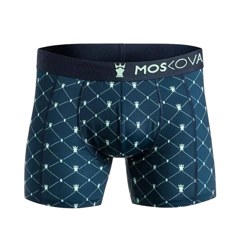 MOSKOVA BOXER M2S Polyamide Small-XXLarge Monogram Navy - CLOTHING - [Surfboards Surf Shop and Clothing Boutique Honolulu]