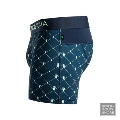 MOSKOVA BOXER M2S Polyamide Small-XXLarge Monogram Navy - CLOTHING - [Surfboards Surf Shop and Clothing Boutique Honolulu]