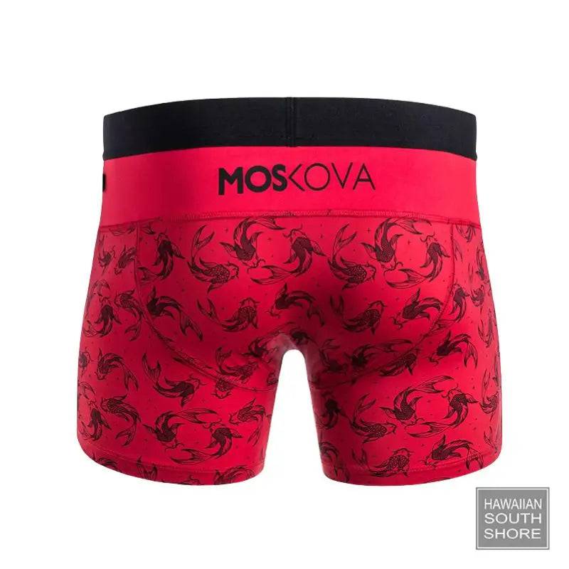 MOSKOVA BOXER M2S Polyamide Small-XXLarge Red Jap Carpe - CLOTHING - [Surfboards Surf Shop and Clothing Boutique Honolulu]