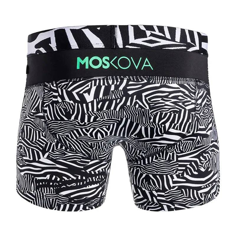 MOSKOVA BOXER M2S Polyamide Small-XXLarge Zebra White - CLOTHING - [Surfboards Surf Shop and Clothing Boutique Honolulu]