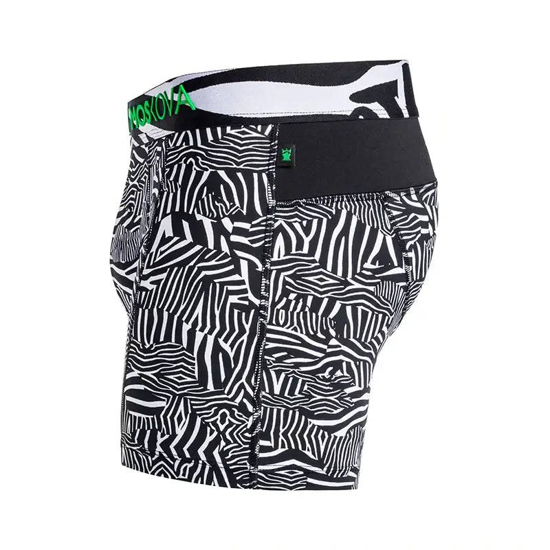 MOSKOVA BOXER M2S Polyamide Small-XXLarge Zebra White - CLOTHING - [Surfboards Surf Shop and Clothing Boutique Honolulu]