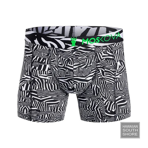 MOSKOVA BOXER M2S Polyamide Small-XXLarge Zebra White - CLOTHING - [Surfboards Surf Shop and Clothing Boutique Honolulu]