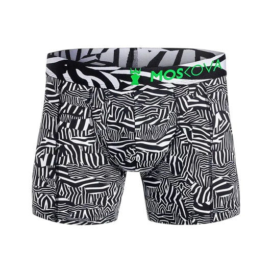 MOSKOVA BOXER M2S Polyamide Small-XXLarge Zebra White - CLOTHING - [Surfboards Surf Shop and Clothing Boutique Honolulu]