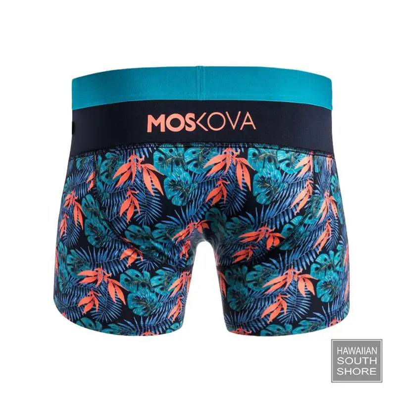 MOSKOVA BOXER M2S Polyamide XSmall-XXLarge Lagoon Flower - CLOTHING - [Surfboards Surf Shop and Clothing Boutique Honolulu]