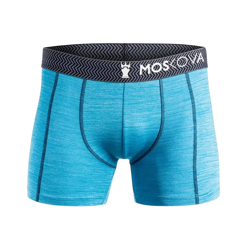 MOSKOVA/ BOXER/ POLY WICKING BLUE - CLOTHING - [Surfboards Surf Shop and Clothing Boutique Honolulu]