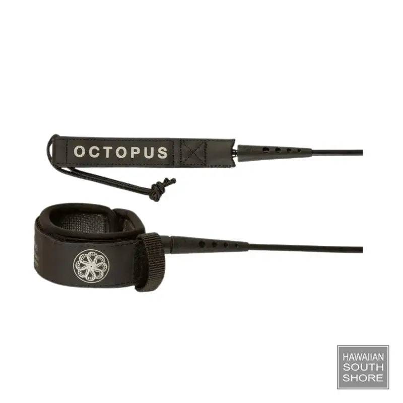 Octopus Leash OMG Hybrid 6' Black - SHOP SURF ACC. - [Surfboards Surf Shop and Clothing Boutique Honolulu]