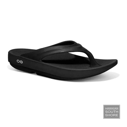 OOFOS Sandal Womens Oolala Thong Black - FOOTWEAR - [Surfboards Surf Shop and Clothing Boutique Honolulu]