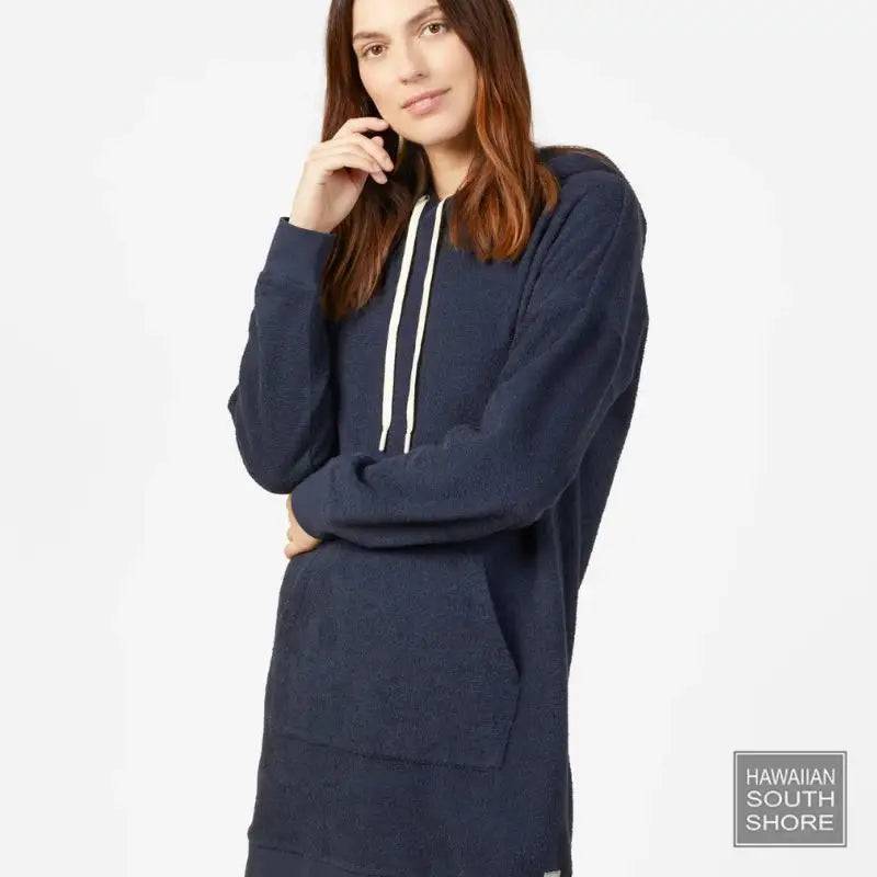 Outerknown Hoodie Dress Hightide Women&#39;s XSmall-Large Night - CLOTHING - [Surfboards Surf Shop and Clothing Boutique Honolulu]