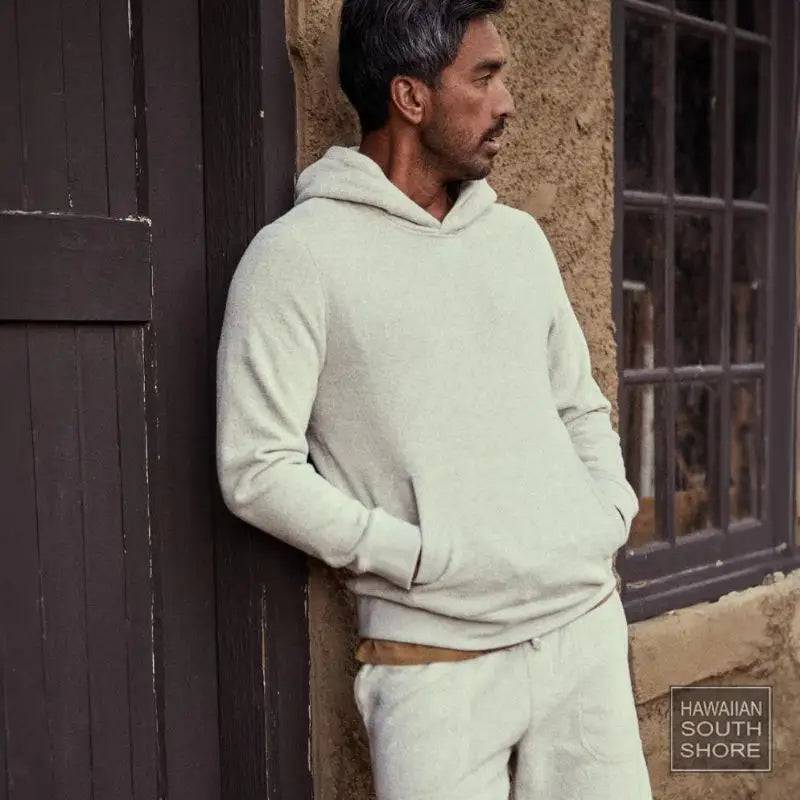 Outerknown Hoodie Hightide Pullover (XSmall-XXL) Oatmeal Heather - CLOTHING - [Surfboards Surf Shop and Clothing Boutique Honolulu]