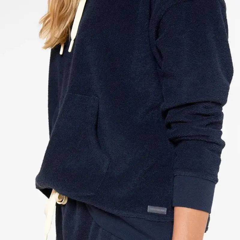 Outerknown Hoodie Hightide Women's XSmall-Large Night - CLOTHING - [Surfboards Surf Shop and Clothing Boutique Honolulu]