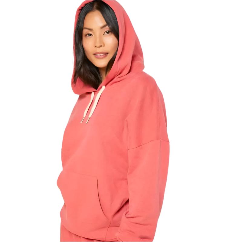 Outerknown Hoodie Slouchy Cranberry - CLOTHING - [Surfboards Surf Shop and Clothing Boutique Honolulu]